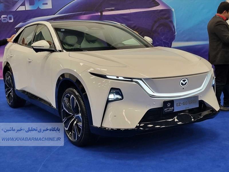 رونمایی آفتاب خودرو از مزدا EZ60 EREV، تلفیق هوش مصنوعی و اصالت ژاپنی