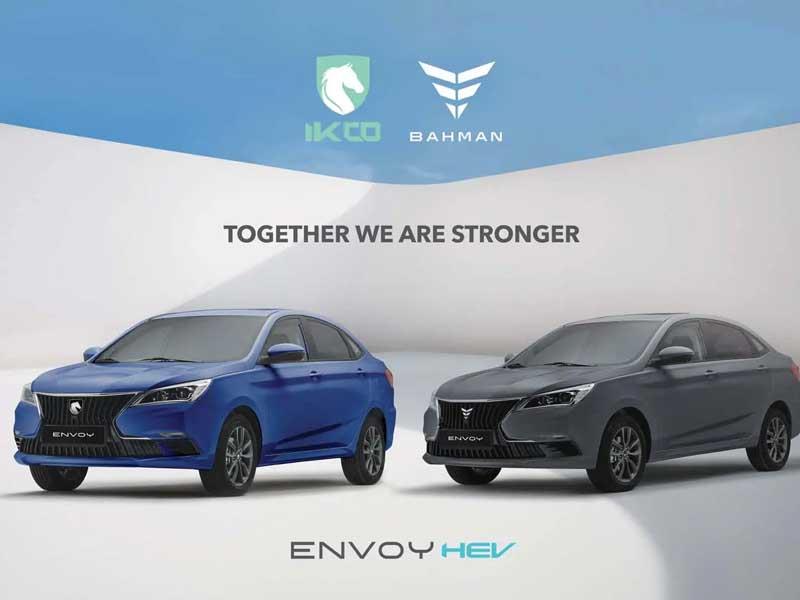 خودرو هیبریدی ایران خودرو به بازار می اید