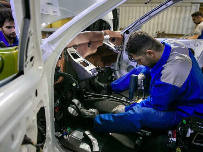 تولید خودروهای سواری داخلی به ۶۴۳ هزار دستگاه رسید